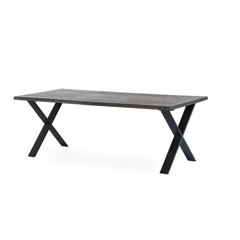 Beställ nu Exxet Matbord 210x95 X-ben smoked ek